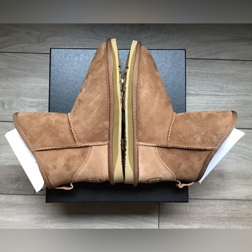 Australia Luxe Collective Sheepskin Suede Sheep Fur Cosy XTRA Short Boots